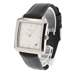 ZENITH elite 90/01.0100.670 Square Date black Dial Automatic Men's Watch